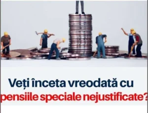 usr despre pensii speciale și ipocrizie