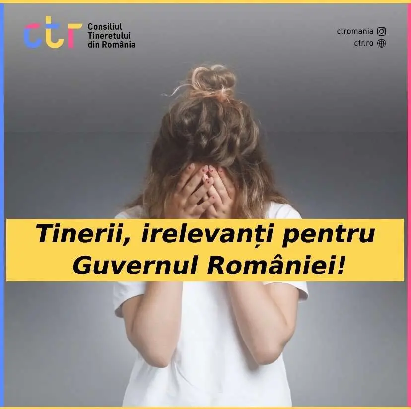 Tinerii, irelevanți pentru Guvernul României!