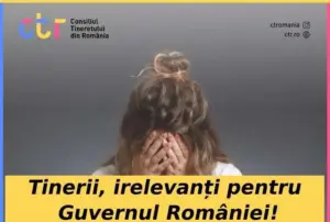 tinerii, irelevanți pentru guvernul româniei