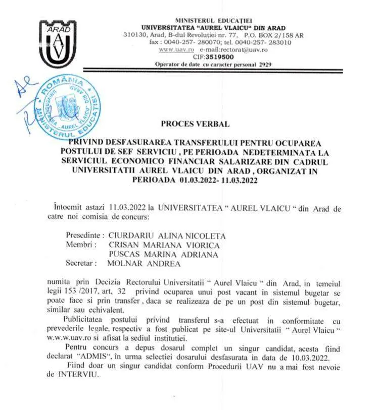 Universitatea „Aurel Vlaicu” a ajuns o PIAȚĂ care face manevre cu BANII STATULUI ca să aibă Ramona Lile chef de poezii. Cam asta a stabilit CURTEA DE CONTURI, a analizat PRESA NAȚIONALĂ și am lăcrimat PE SITE-ul uav.ro [DOCUMENT]