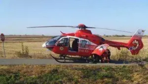 accident rutier grav aproape