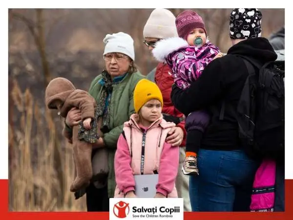 „Salvați Copiii România” avertizează asupra riscurilor la care sunt supuși copiii refugiați, inclusiv traficul de persoane