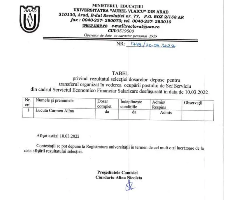 Universitatea „Aurel Vlaicu” a ajuns o PIAȚĂ care face manevre cu BANII STATULUI ca să aibă Ramona Lile chef de poezii. Cam asta a stabilit CURTEA DE CONTURI, a analizat PRESA NAȚIONALĂ și am lăcrimat PE SITE-ul uav.ro [DOCUMENT]