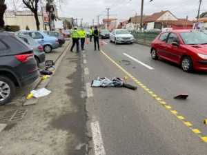 accident rutier grav în municipiul