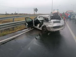 accident rutier cu victimă încarcerată