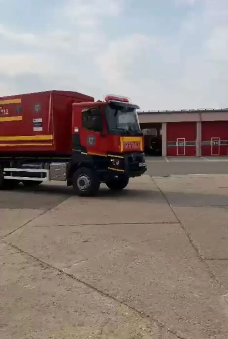 ISU a asigurat un transport de ajutoare umanitare care a plecat din Arad, spre Vama Siret