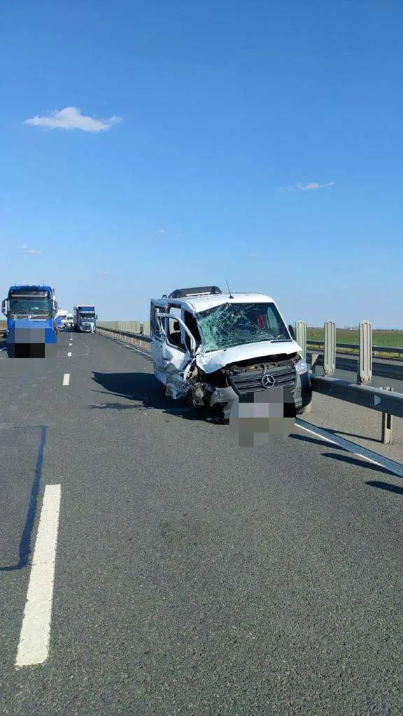Accident cu TREI VICTIME pe A1, în zona localității Nădlac