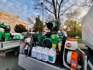 o ultimă acţiune de dezinsecţie