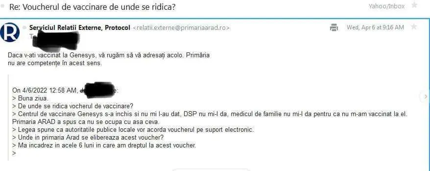 [ACTUALIZARE 3] În problema legată de obținerea tichetelor de vaccinare, DSP Arad dă asigurări că „va îndrepta această situație și va găsi soluții astfel încât asemenea evenimente să nu mai fie posibile, iar cetățenii să nu mai fie umiliți”