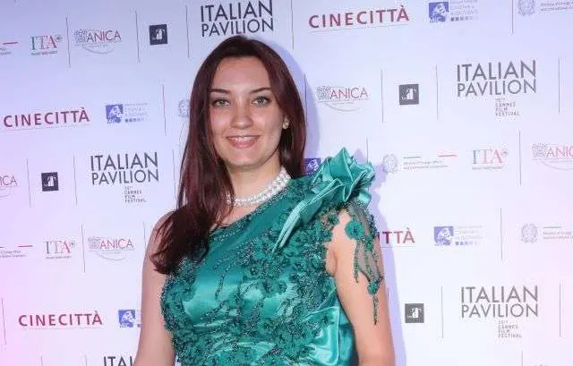 O rochie marca Andreea Cormier Wacker a fost purtată la Festivalul de la Cannes