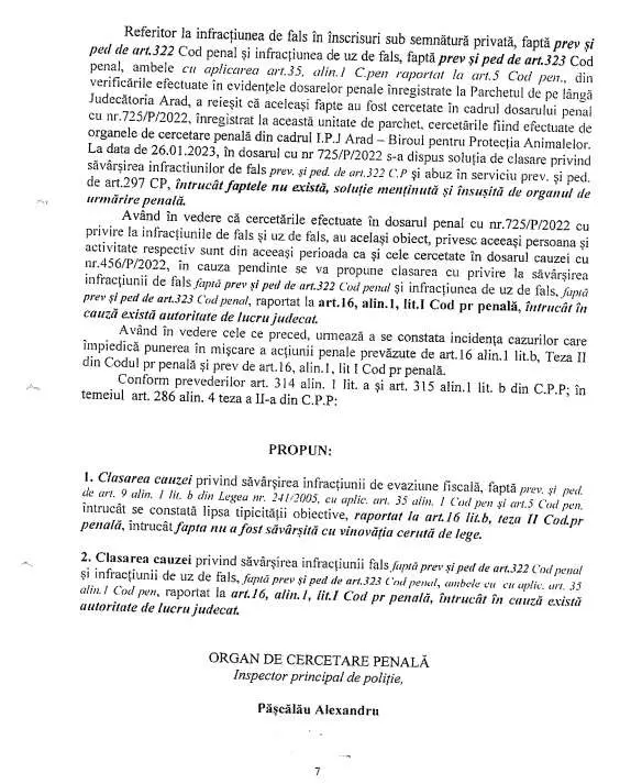 [ACTUALIZARE 3] A durat pe cât a durut, dar a câștigat războiul pervers cu DSVSA folosind cele mai curate arme ale Justiției! Acuzațiile asupra Marinelei Tudor - Paws United - s-au soluționat cu CLASARE
