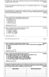 subiecte evaluare nationala 2022