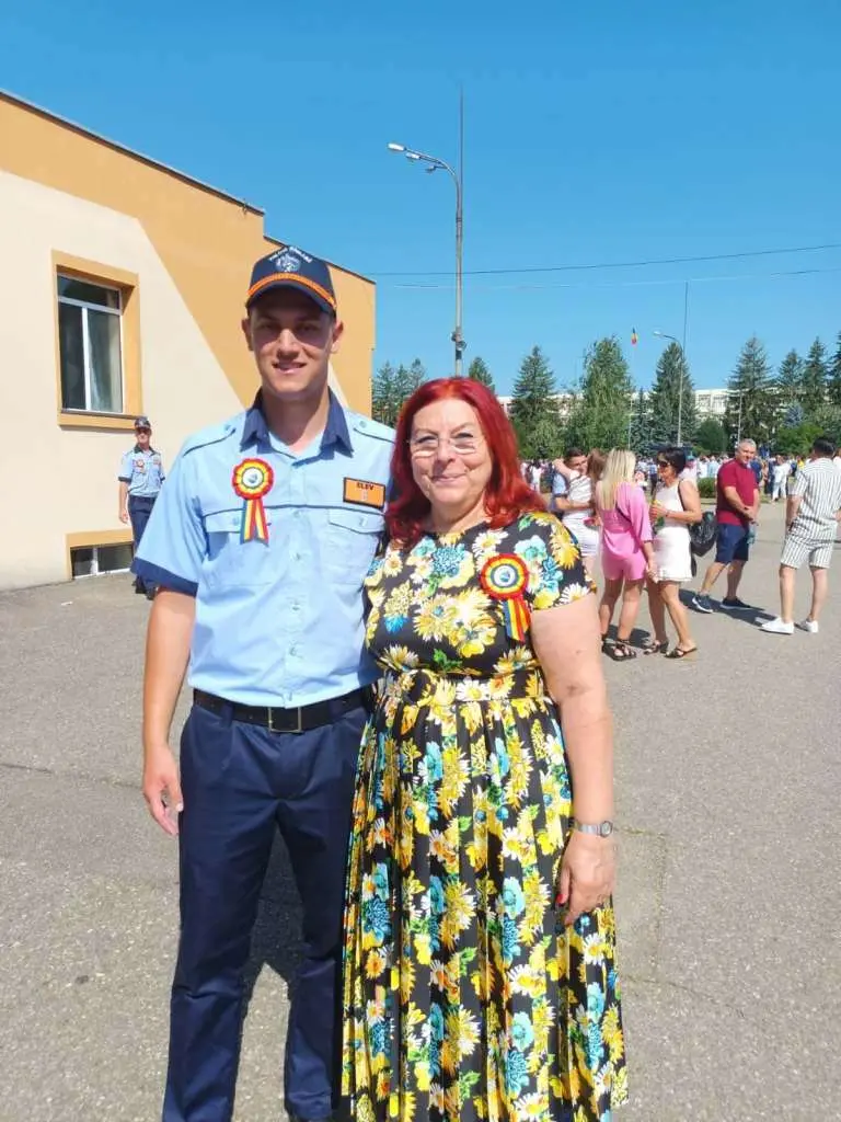 Bogdan Ghica, crescut în „Casa Prietenia” din Lipova, a depus Jurământul Militar la Școala de Agenți de Poliție „Vasile Lascăr” din Câmpina