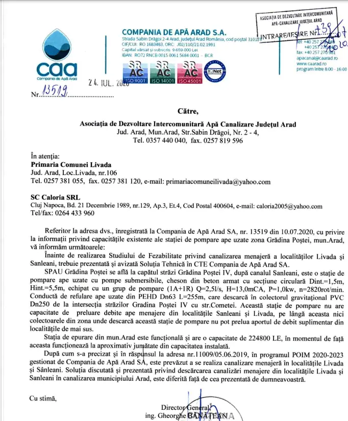 „Canalizarea din Livada racordată la Grădiște” a primit flit de la cetățenii din Grădiște în urma consultării publice