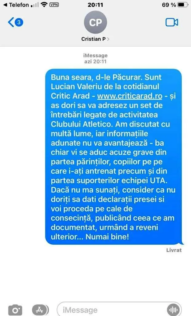 Așa cum zdreanța lui Falcă este Meszar - PĂCURAR este tomberonul mizeriilor lor: antrenorul-marionetă care FURĂ DE LA COPIII de la UTA și Atletico tot ce-i de furat și despre care nu vei auzi niciun cuvânt de bine de la niciun arădean! [EPISODUL 1]