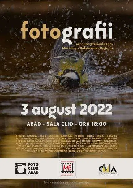 Vernisaj al expoziției de artă fotografică „Fotografii” / „Képeink”, la Sala Clio a Complexului Muzeal Județean