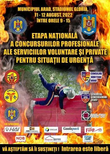 [ACTUALIZARE] Etapa Națională a concursurilor profesionale ale echipajelor de pompieri civili și-a desemnat câștigătorii