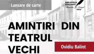 amintiri din teatrul vechi”. lansarea
