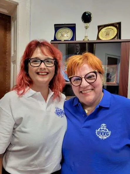 Claudia Iuga este și imaginea „Alumni U.V.V.G. Arad”