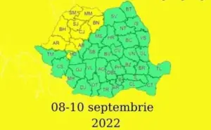 județul arad - sub avertizare