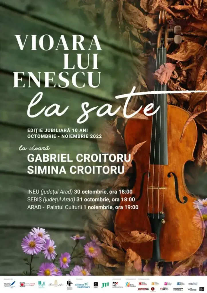 vioara lui enescu la sate