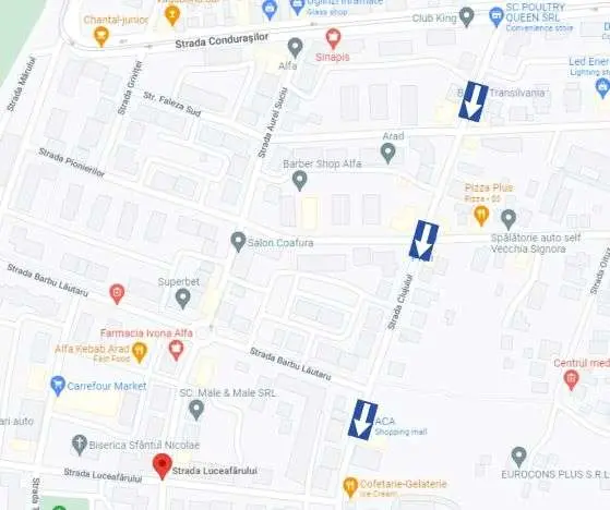 ATENȚIE, șoferi! Se instituie sens unic pe strada Clujului