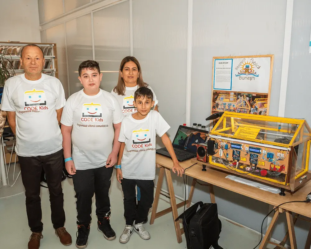 WALL-E, robotul care curăță râurile de deșeuri, inventat de copii de 11 ani coordonați de o adolescentă 