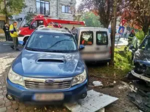 alt accident rutier cu două