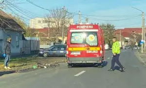un biciclist septuagenar a fost