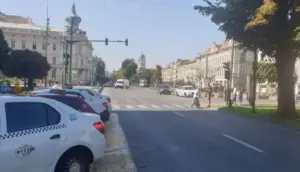 trafic restricționat pe bulevardul revoluției