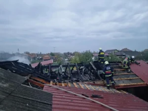 doar intervenția promptă a pompierilor