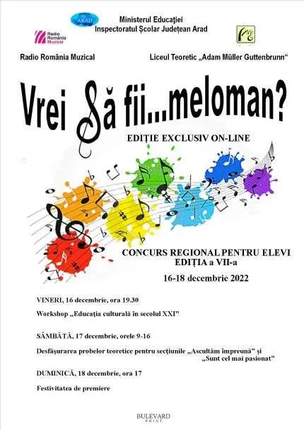 „Vrei să fii...meloman?”- Ediția a VII-a