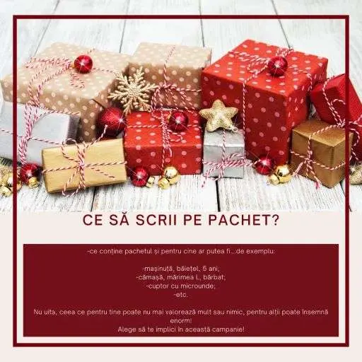 Implică-te și tu! Campania „Dăruiește unui om mai puțin norocos”