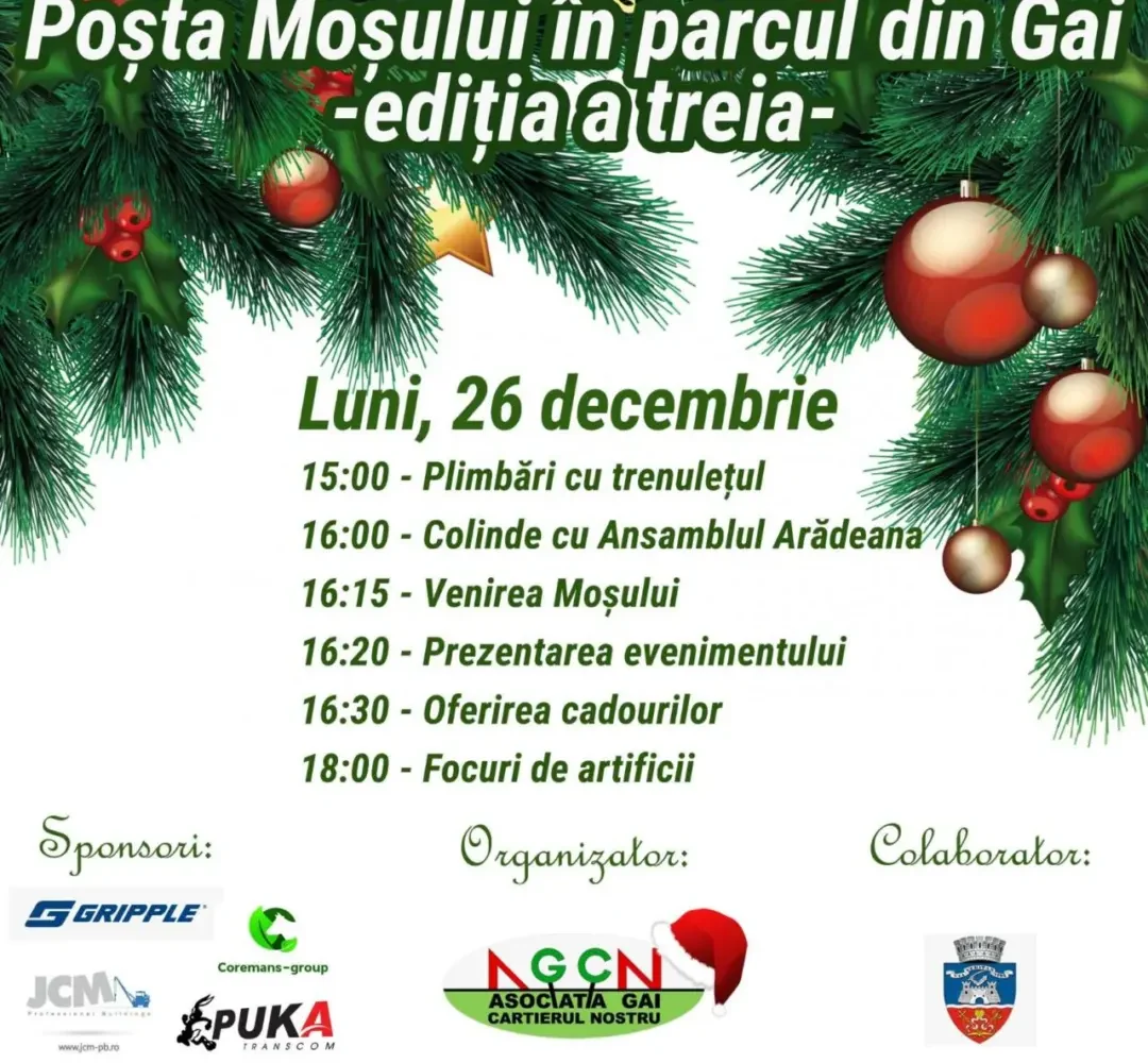 poșta moșului - un eveniment
