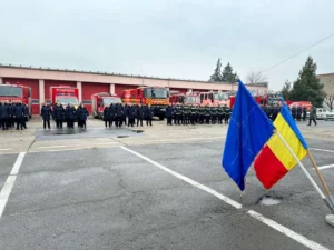 ceremonial militar la sediul inspectoratului