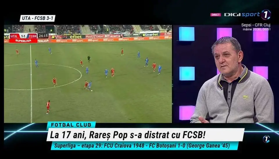 Acompaniată de o galerie impresionantă care a afișat BANNERE ISTORICE, UTA a făcut FCSB să pară o echipă de amatori pe „Francisc Neuman”
