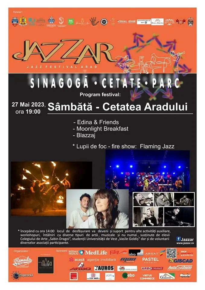 A doua ediție a Festivalului internațional JAZZAR se va desfășura în mai multe locații emblematice din Arad