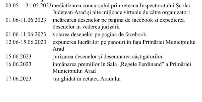 „Cetatea Aradului, mâine”: Concurs de desene, simpozion și concert simfonic aniversar cu prilejul a 260 de ani de la începerea edificării construcției