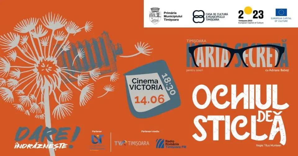 Proiecție de film la Timișoara: publicul este invitat la Cinema Victoria să descopere un punct nou din „Harta secretă”