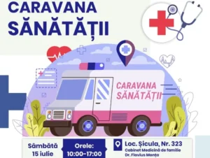 caravana sănătății ajunge