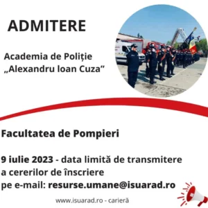 academia de poliție a început