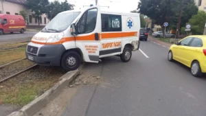 accident în municipiu