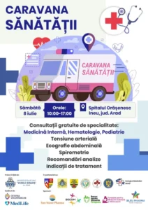 caravana sănătății vine la ineu