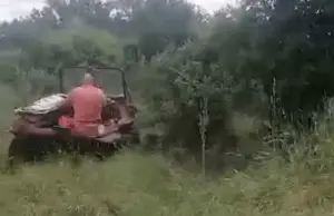 o septuagenară a fost salvată