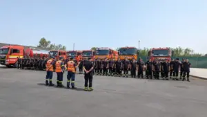 alți 40 de pompieri români
