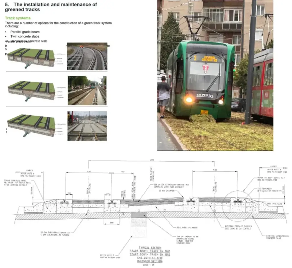 tramvaie-iarba