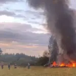 primele imagini cu prabusirea avionului in care a murit evgheni prigojin 853948