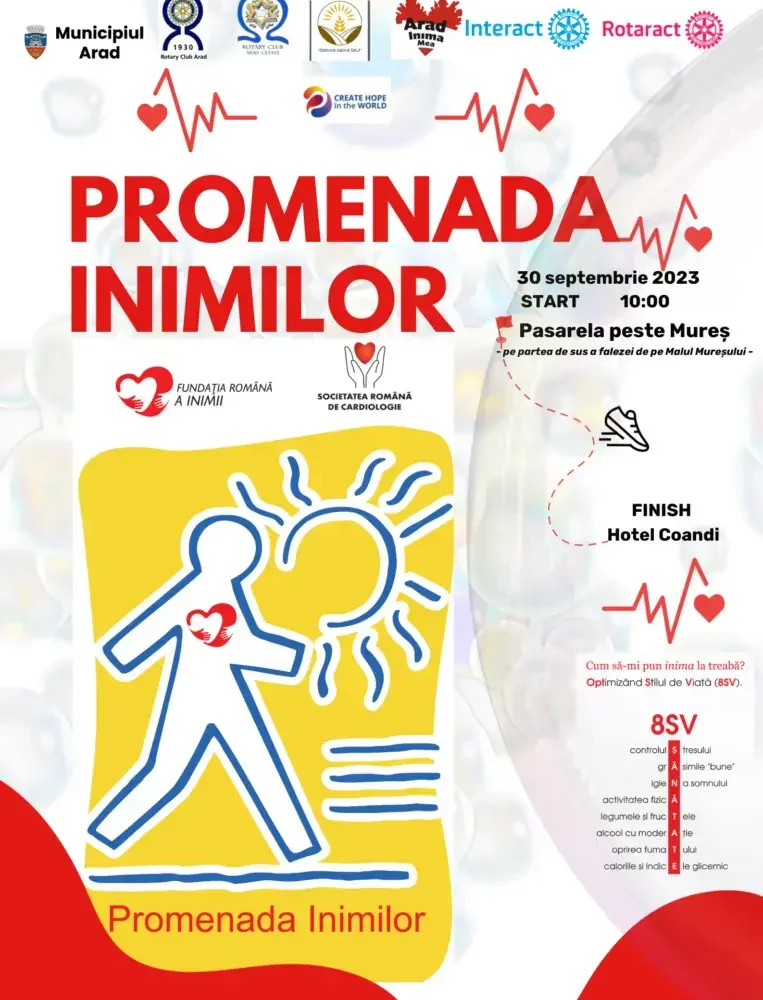 o nouă ediție de „promenada inimilor”