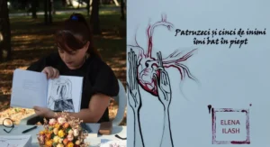 artista vizuală elena ilash