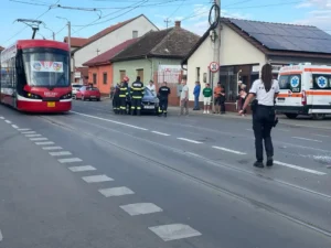 șoferul bmw-ului care a blocat
